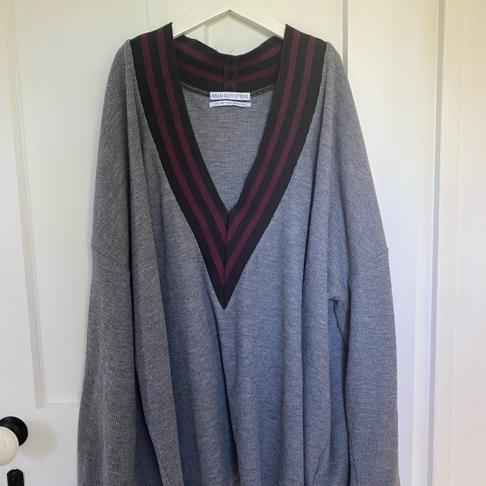 Urban Outfitters Waffle Jersey Top